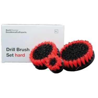 Drill Brush Set Hard – set tvrdih četki za interijer