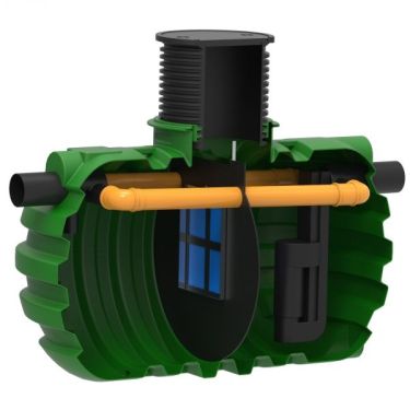 Separator ulja Roto NS 30/6 BP RoSep 3000 L (Klasa I) sa obilaznim vodom 20% - za ukopavanje u zemlju