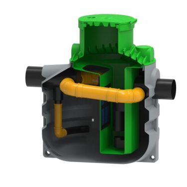 Separator ulja Roto NS 80/8 RoOil 3200L (Klasa I) sa filterom i obilaznim vodom 10%