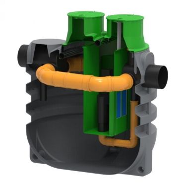 Separator ulja Roto NS 200/20 RoOil 7500L (Klasa I) sa filterom i obilaznim vodom 10%