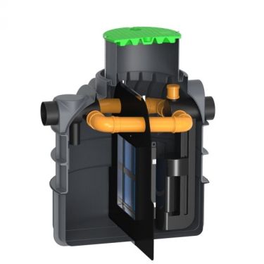 Separator ulja Roto NS 15/3 RoOil 1500L (Klasa I) sa filterom i obilaznim vodom 20%