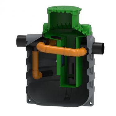 Separator ulja Roto NS 75/15 RoOil 4100L (Klasa I) sa filterom i obilaznim vodom 20%