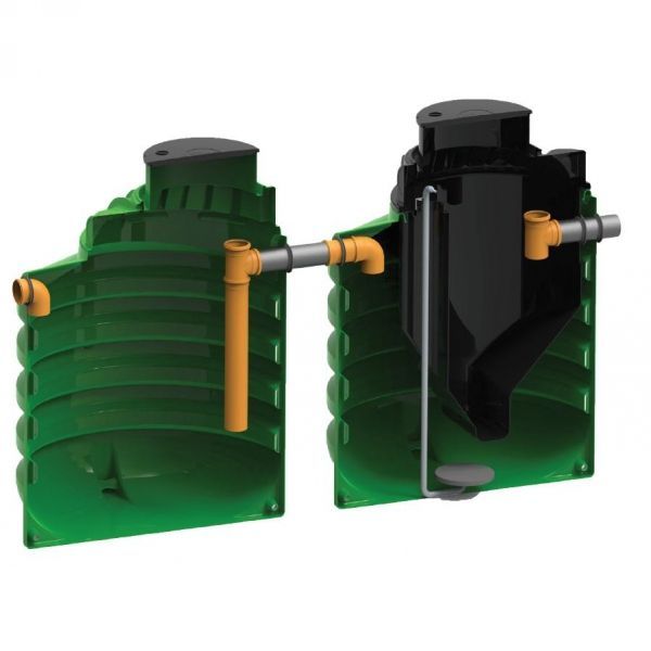 Biopročišćivač Biocko 2-5 osoba 2x1700 L - slika 1