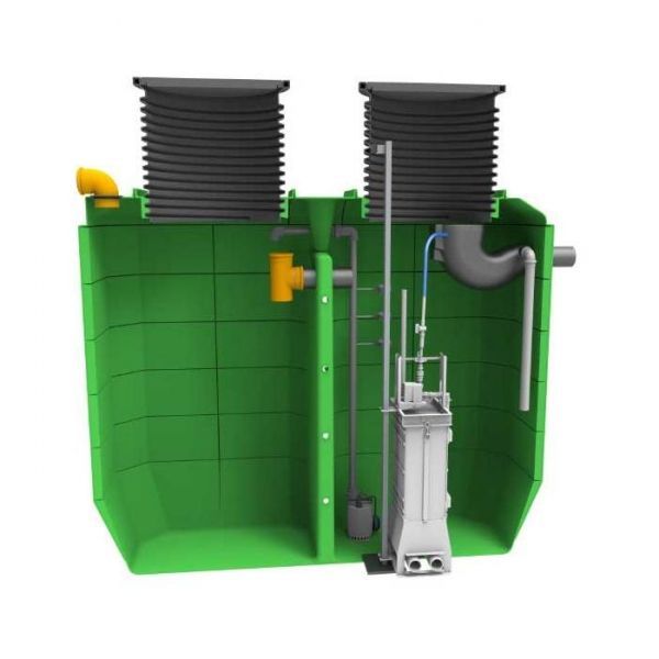 Biopročišćivač RoMem MBR 4000L, 4 osobe - slika 1
