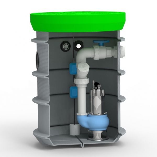 Prepumpna stanica Roto RoPump Փ600x1000 – Pentax DG102 - slika 1
