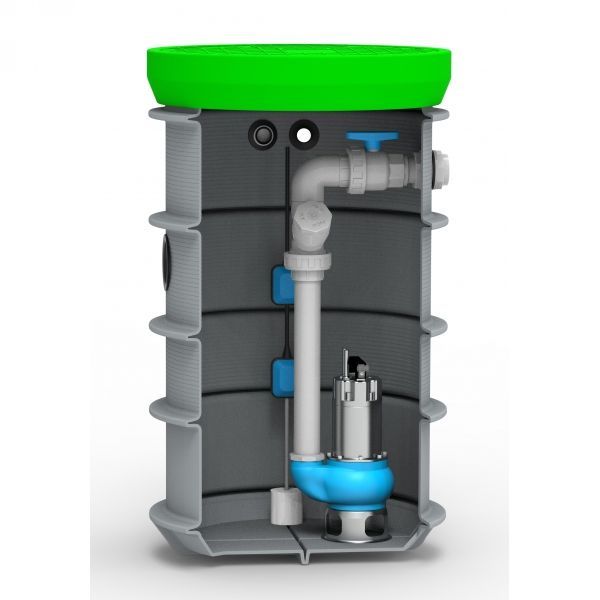 Prepumpna stanica Roto RoPump Փ600x1200 – Pentax DG102 - slika 1